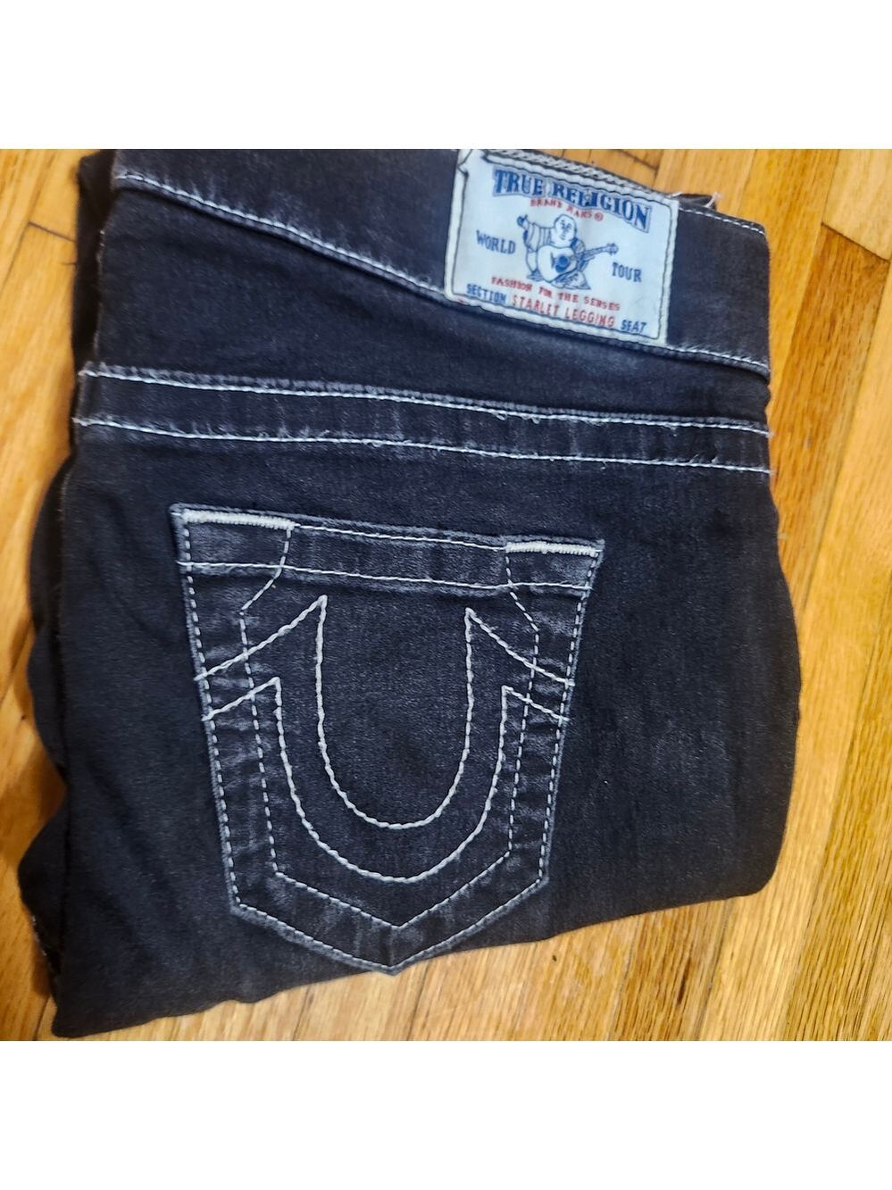 True Religion Women's Black Jeans